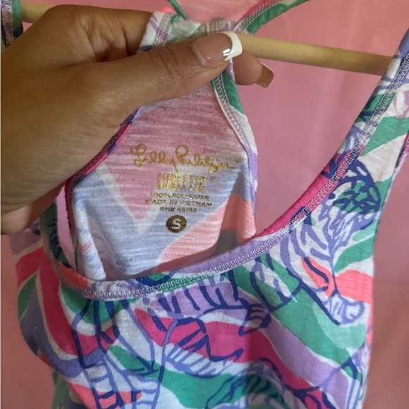 Lilly Pulitzer Multicolor Tropical Tank Top - Picture 3 of 4
